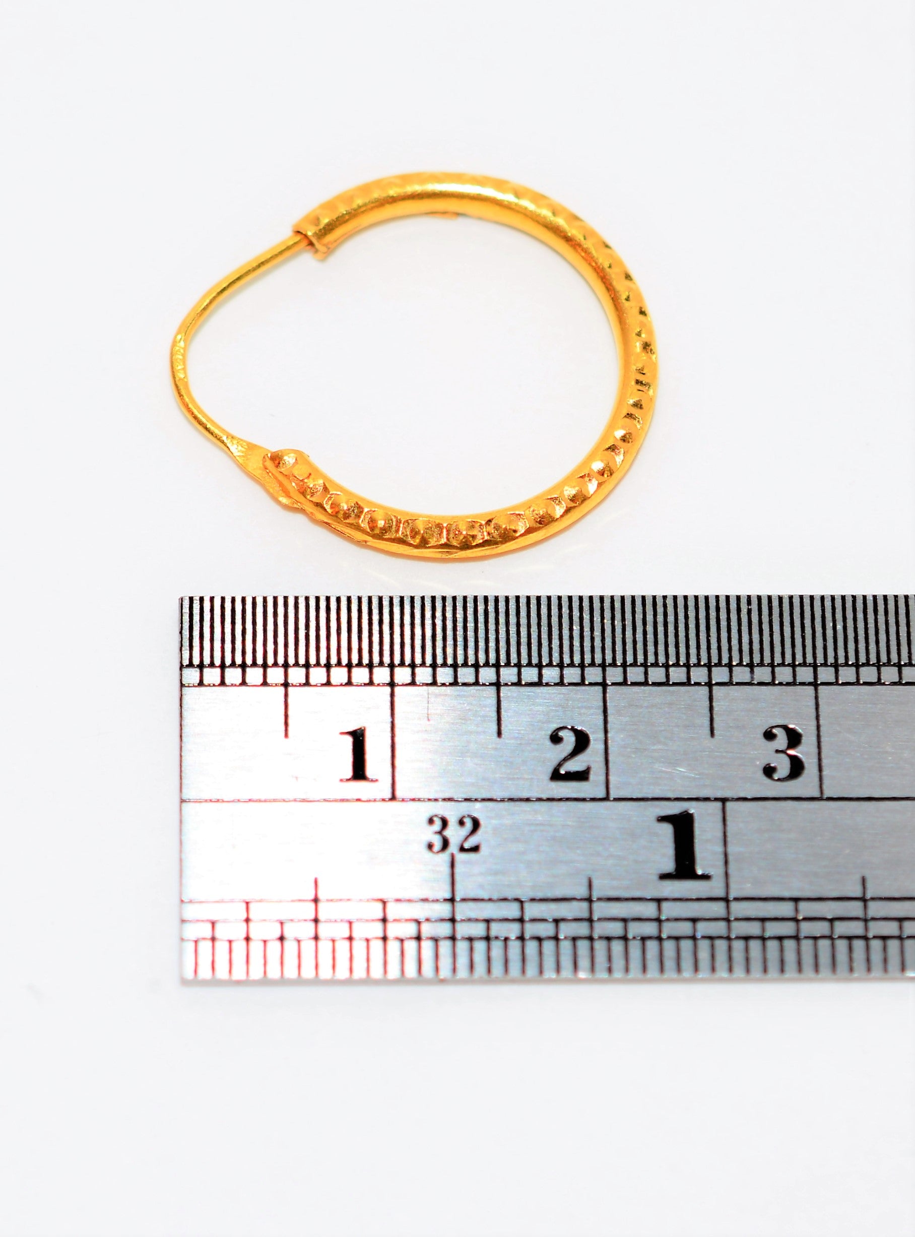 22k 22ct Gold Earrings Stud Indian Handmade 22kt Fine Gold Women Earrings  OS1439 | eBay